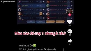 Tôi là Top 1 Lauriel Việt Nam