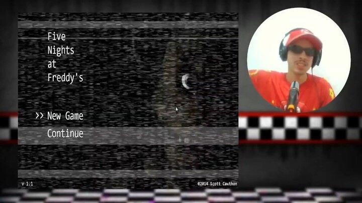 O BONNIE NÃO ME DEIXA EM PAZ...  FNAF