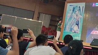 Guangzhou Roast O Finals second song Hatsune Miku's passionate singing append difficulty 35 (with Do