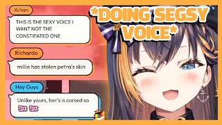 Petra Imitates Millie's Seggsy Voice, but Chat Approves It [Nijisanji EN Vtuber Clip]