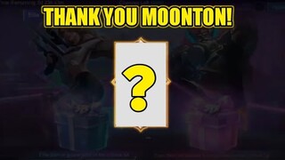 THANK YOU MOONTON🙃
