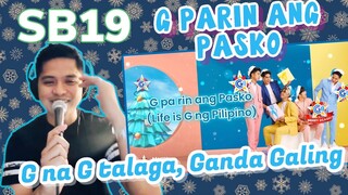 SB19 - G Parin ang Pasko | GCASH | GLOBE GCASH Christmas Song | REACTION