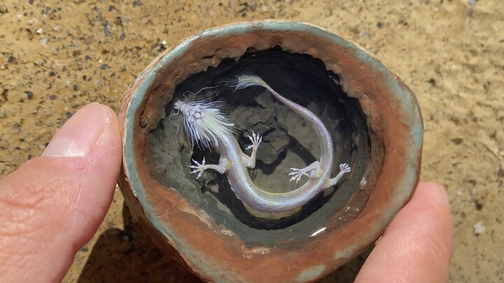 Tiểu bạch long vừa mới nở