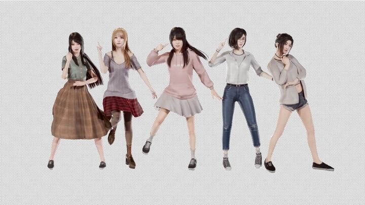 Chết tiệt, tôi bị bao quanh bởi những con ma nữ [Female Ghost Bridge MMD]