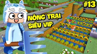 SINH TỒN THẾ GIỚI MỚI TẬP 13: MEOWPEO XÂY NÔNG TRẠI CHO DÂN LÀNG TRỒNG LÚA TRONG MINI WORLD