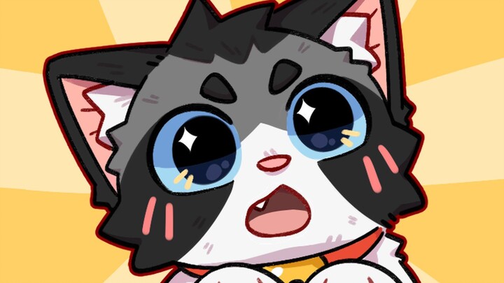 [Paket Emoticon Komi] Tango Kucing Komi-Kucing Hitam