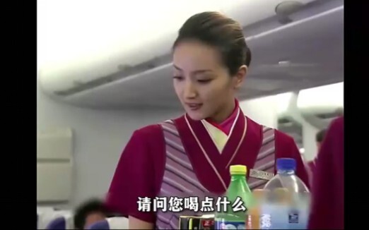 The flight attendant was rudely scolded after simply asking a passenger what they'd like to drink.