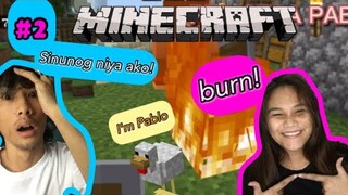 Survival Mode with my Jowa | Minecraft Pocket Edition | PART #2 (FILPINO)