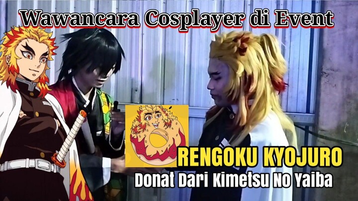 Kakak Ini Cosplay Donat dari Kimetsu No Yaiba 🍩🍩🕳️