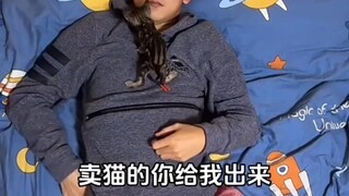 广西，“买的时候也没说它能长这么大啊”，你跟我说这是……猫？！后来的后来，猫一米八，你一米七
