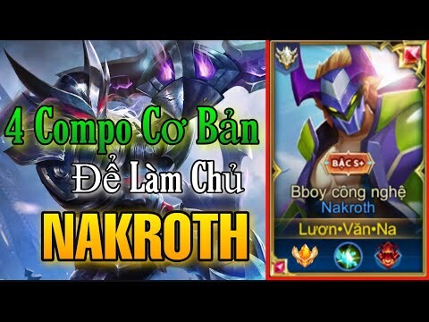 [JUNGCI] 4 Combo Cơ Bản Làm Chủ NAKROTH Trong 8 Phút | JungCi TV