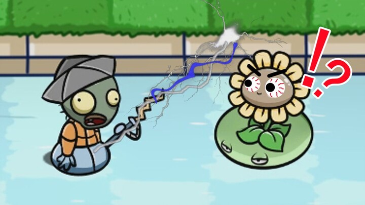 Electric shock therapy? From then on, the plants slept peacefully!