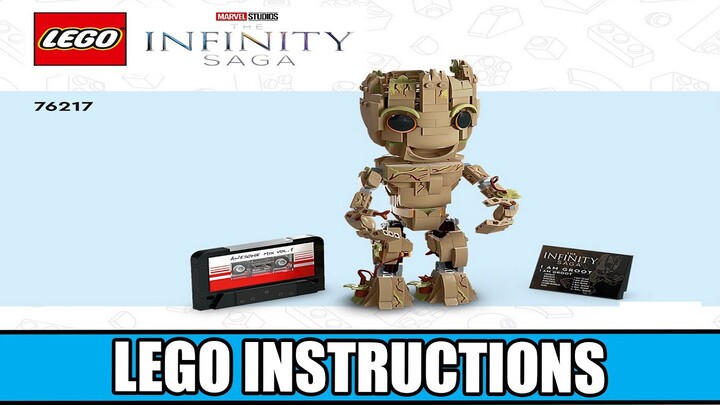 LEGO Instructions | Marvel | 76217 | I am Groot