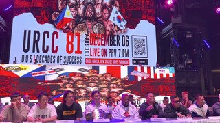 URCC 81 PRESSCON