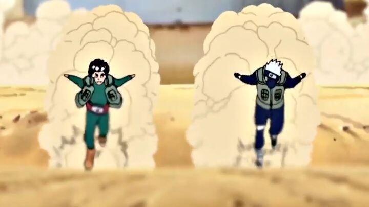 Kakashi and Guy🥴😅