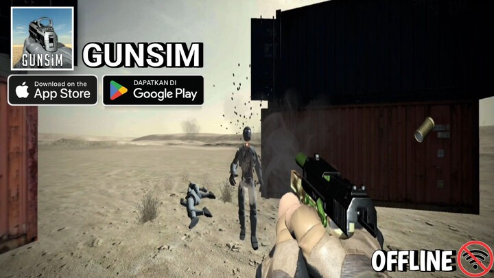 GUNSIM ~ Game Android Offline ~ Gameplay🔥💀