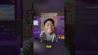 Bang sidz bewan sama global server Singapura Awalnya tengil akhirnya dia AFK kena mental #freefire