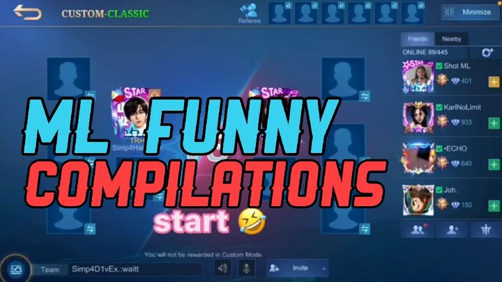 ML FUNNY COMPILATIONS! Sana all! 🥹