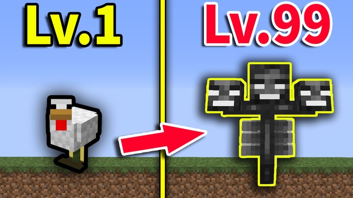 When you level up, you can transform into “any creature”!!!