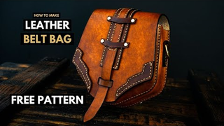 Free Drawings PDF (Vintage Hunting Bag Fanny Pack Making Tutorial)