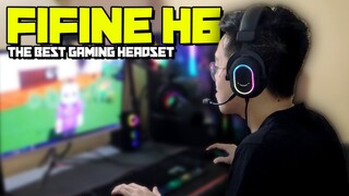 FIX INILAH Headset Gaming FIFINE AmpliGame H6 Dengan Suara & Mic Terbaik 2022 !!!