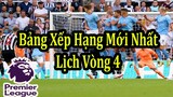 Kết Quả Ngoại Hạng Anh Vòng 3 - Bảng Xếp Hạng Mới Nhất - Lịch Thi Đấu Vòng 4