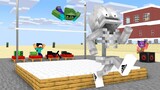 Monster School : HIGH JUMP CHALLENGE - Minecraft Animation