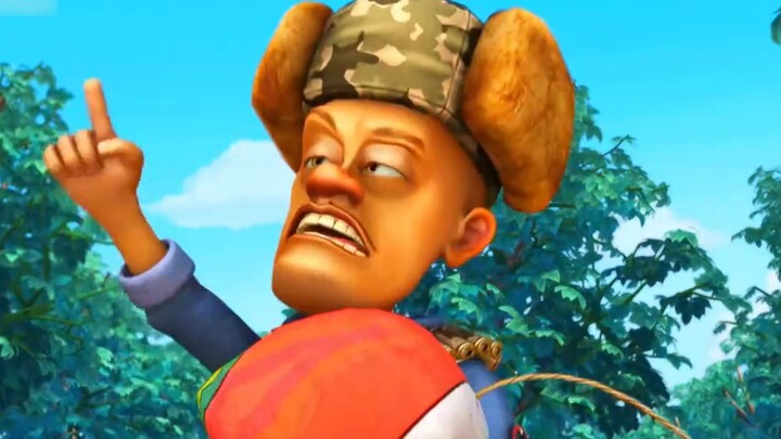 Do you still remember the episode in Boonie Bears where Baldy plays marbles?