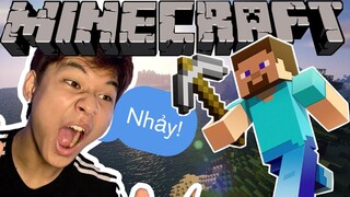thử thách chơi Minecraft chỉ bằng giọng nói!