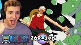 LUFFY VS. BLUENO!! | One Piece Episode 269 - 270 REACTION