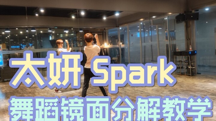 【坚坚】金泰妍/太妍 Spark(火花)舞蹈镜面分解教学❤️让我们一起“菩提呀”吧！