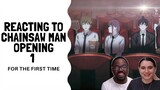 Chainsaw Man Opening 1 Reaction | Anime OP Reaction