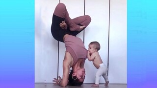 Try Not To Laugh : Sweet Babies Love Mom | Funny Videos