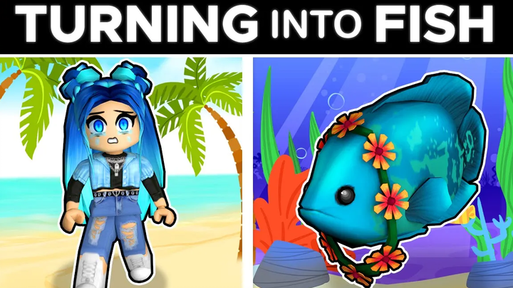แปลงร่างเป็นปลาใน Roblox!