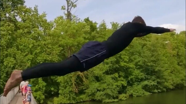 Diving Through the Hoop Challenge