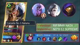 Natalia Against Counter and Over Power Heroes | Top Global Natalia Gameplay - MLBB