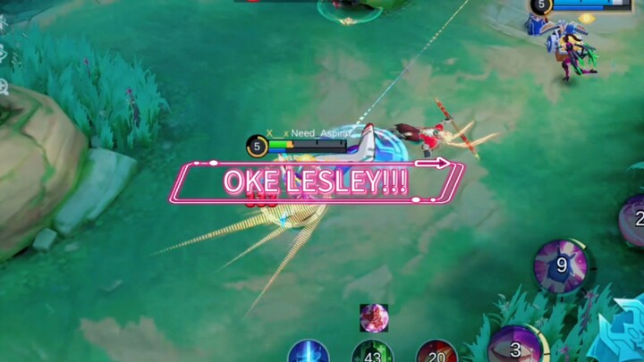 REVENGE TO LESLEY 😆