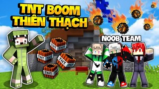 KHANGG TROLL ZENO VÀ PIXEL BẰNG TNT THIÊN THẠCH BEDWARS *NOOB TEAM CAY CÚ TEAM UP TIÊU DIỆT KHANGG