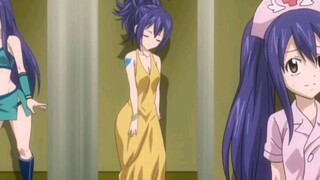 Fairy Tail Kana trêu Wendy thay quần áo, Wendy dễ thương quá