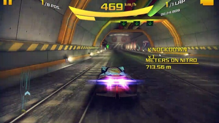 Asphalt 8 Gameplay, Driving test