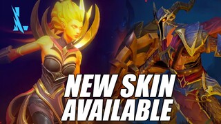 Wild Rift - Infernal Diana & Dragonslayer Pantheon Skin Spotlight