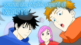 Stylish Jujutsu Kaisen Versi Naruto