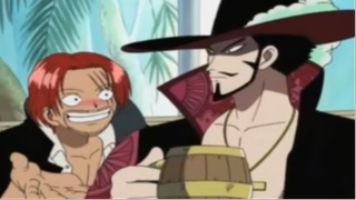 One Piece Mihawk meets Shanks