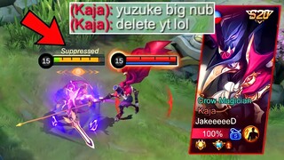 YUZUKE VS TOP 1 SUPREME KAJA IN RANKED GAME! | WHO WILL WIN? (INTENSE MATCH!🔥)