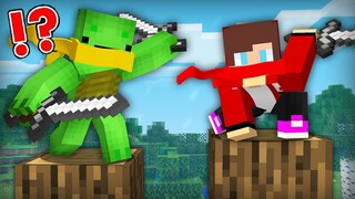 Mikey & JJ Became NINJA in Minecraft! (Maizen Mazien Mizen)