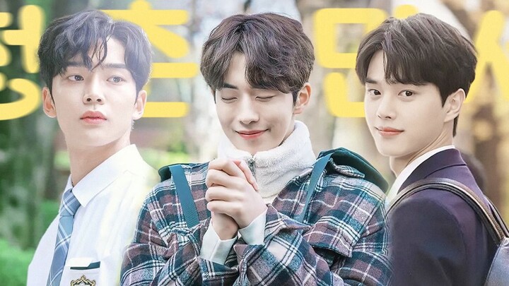 دراما كورية مدرسية: معركة الشباب بين الأصدقاء في الحرم المدرسي