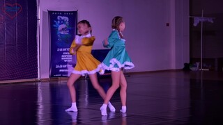 Russian girl dancing