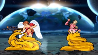 MUGEN KOF：Michelle Heart And Schlussel Pre VS YellowDevil