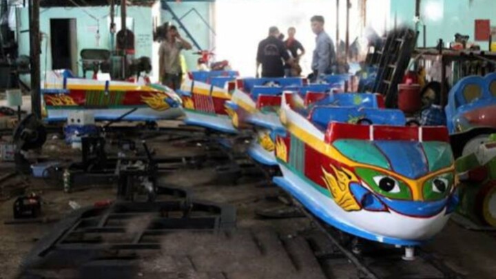 Tàu hỏa, xe lửa điện. Tau hoa, xe lua dien