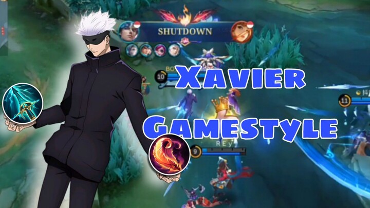 Xavier Gameplay Full Burst Damage